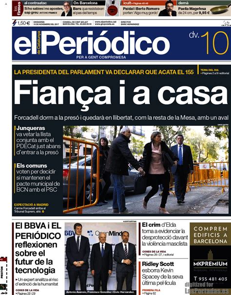 Periodico El Periódico de Catalunya Català    10/11/2017