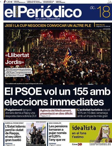 Periodico El Periódico de Catalunya Català    18/10/2017