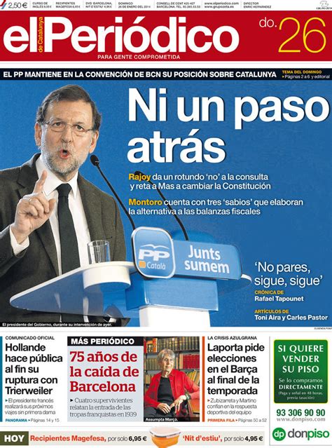 Periodico El Periódico de Catalunya Català    26/1/2014