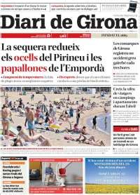 Periódico El Punt Avui   Girona  España . Periódicos de España. Edición ...