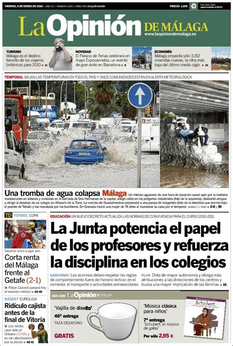 Periódico La Opinión de Málaga  España . Periódicos de ...