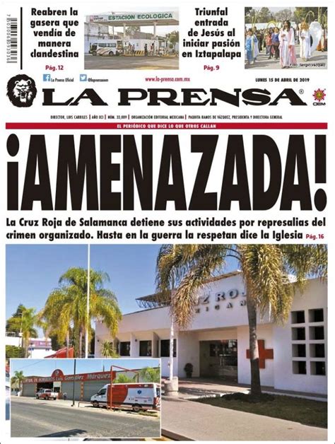 Periódico La Prensa  México . Periódicos de México. Toda ...