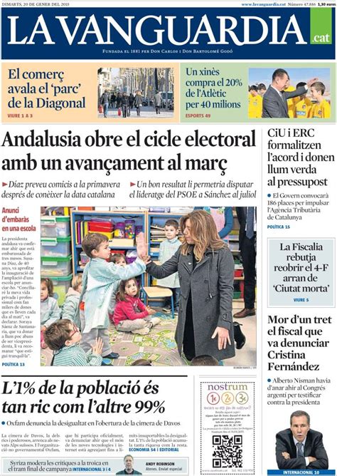 Periódico La Vanguardia   Català  España . Periódicos de España ...
