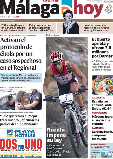 Periodico Malaga Hoy   1/9/2014