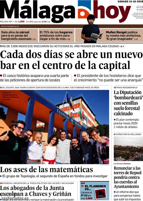 Periodico Malaga Hoy   15/10/2016