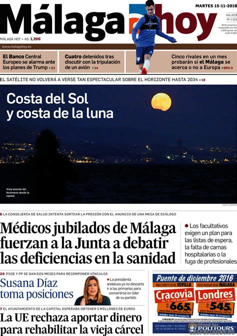 Periodico Malaga Hoy   15/11/2016