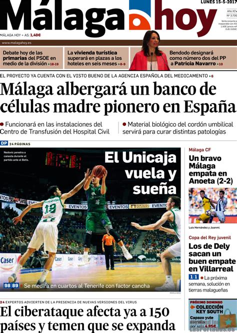 Periodico Malaga Hoy   15/5/2017