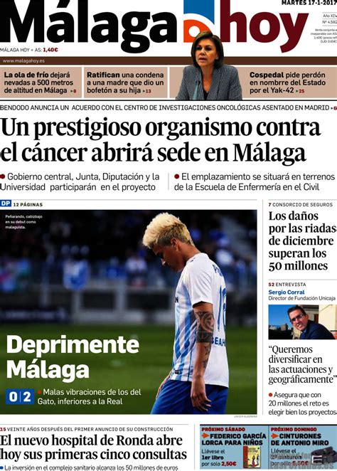 Periodico Malaga Hoy   17/1/2017