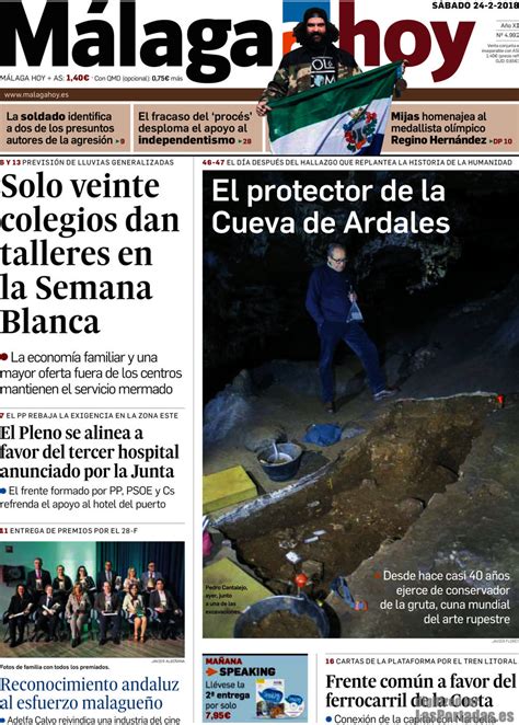 Periodico Malaga Hoy   24/2/2018