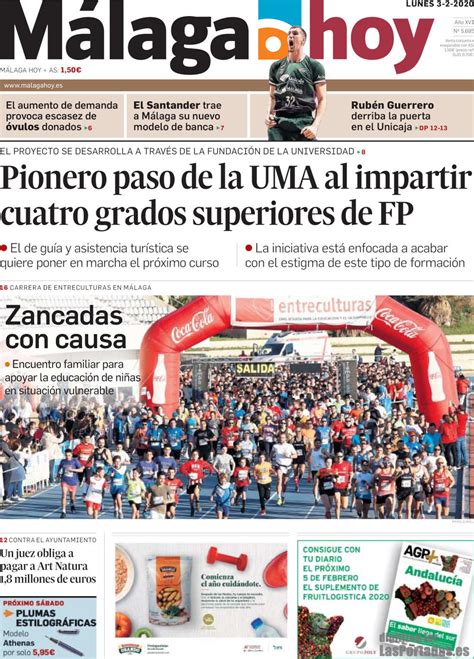 Periodico Malaga Hoy   3/2/2020