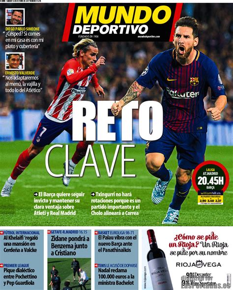 Periodico Mundo Deportivo   14/10/2017