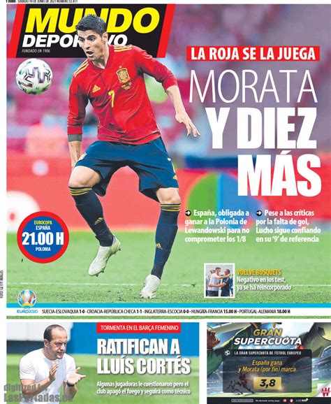 Periodico Mundo Deportivo   19/6/2021