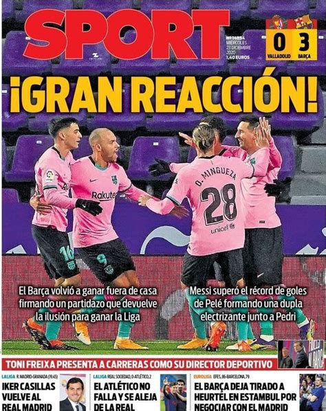 Periodico Sport   23/12/2020