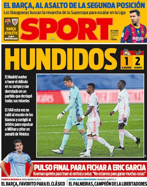 Periodico Sport   31/1/2021