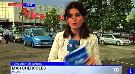 Periodista de TVE abandona transmisión en vivo por equivocarse en dato ...