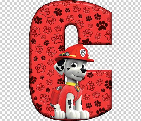 Perro dálmata alfabeto letra patrulla cumpleaños ...