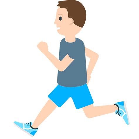 Person running emoji clipart. Free download transparent .PNG | Creazilla