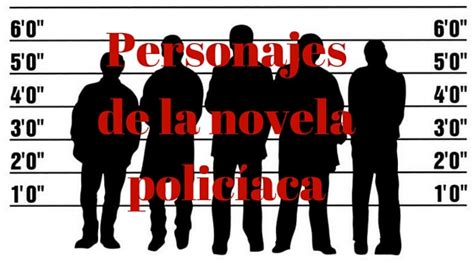 Personajes de la novela policíaca   Ana Bolox