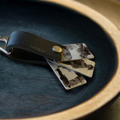 Personalised Leather Key Ring | Leather Gifts for Men ...