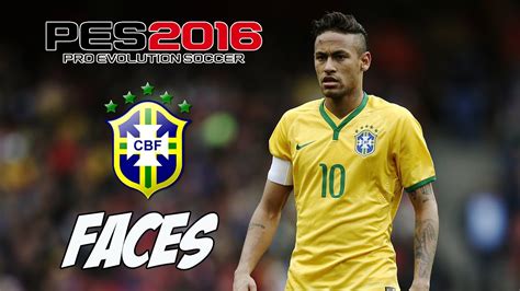 PES 2016   BRASIL   FACES XBOX 360   YouTube