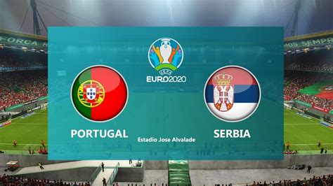 PES 2019 | Portugal Vs Serbia | EURO 2020 Qualifiers | PC ...