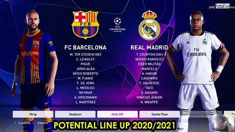 PES 2020 | Barcelona VS Real Madrid Potential Transfers ...