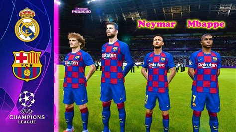 PES 2020 | Neymar, Mbappe going to Barcelona? | Real ...