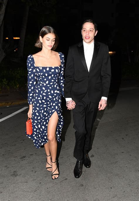 Pete Davidson, Kaia Gerber Spend PDA Filled Weekend in Miami