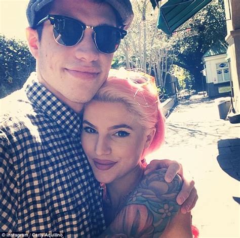 Pete Davidson s ex girlfriend Carly Aquilino reacts to the news of his ...