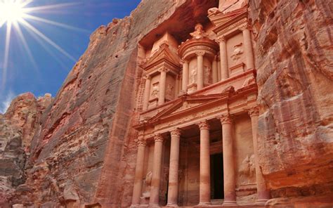 Petra Luxurious Temple With A Facade In Greek Style Known ...