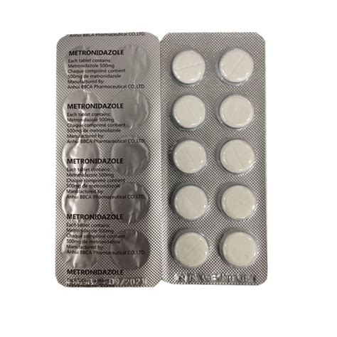 Pharmaceutical Tablets Pharmaceutical Grade Metronidazole ...