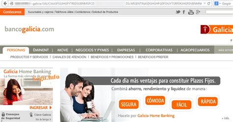 Phishing a Bancos CrediCoop, Galicia, Macro, Santander y ...