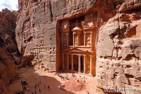 Photo Temple de Petra : La Khazneh   Photos Jordanie