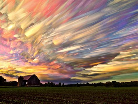Photographie : un ciel comme dans les peintures de Monet