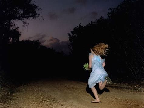 Photographs of People Running Away From Unseen Dangers ...
