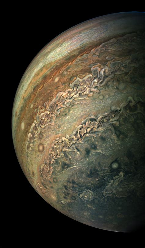 Photos from Juno’s Seventh Science Flyby of Jupiter – Juno