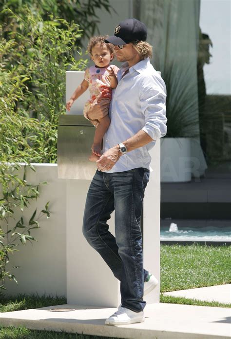Photos of Gabriel Aubry with Nahla, Halle Berry Filming in ...