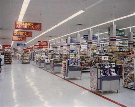 Photos of various Walmart stores from the early 1990s in ...