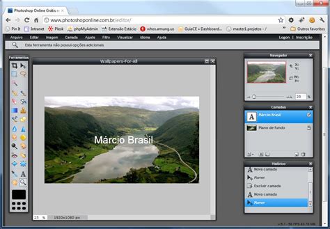 Photoshop Online Grátis – Márcio Brasil