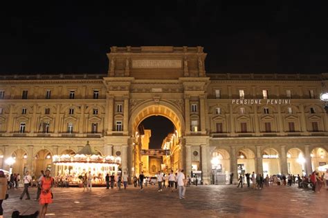 Piazza della Repubblica,Florence:Center of Florence Since ...