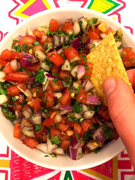 Pico De Gallo Mexican Fresh Salsa Recipe – Melanie Cooks