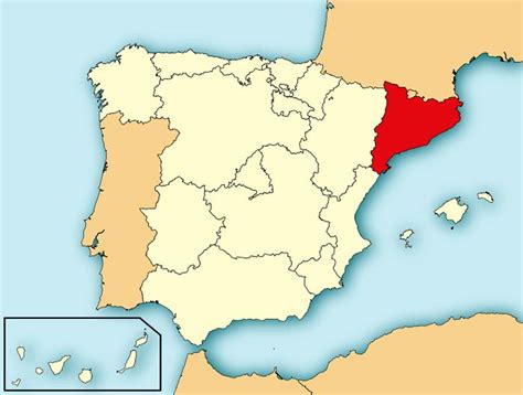 Picture Information: Map of Catalonia