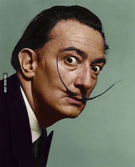 Picture of Salvador Dali in color | Pinturas de dalí, El ...