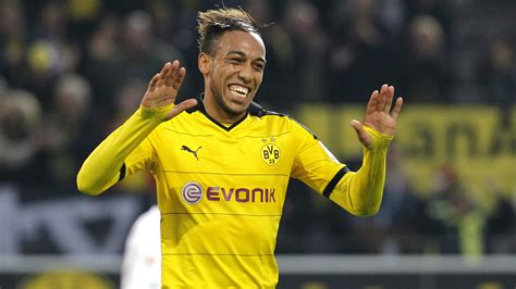 Pierre Emerick Aubameyang Borussia Dortmund Augsburg ...