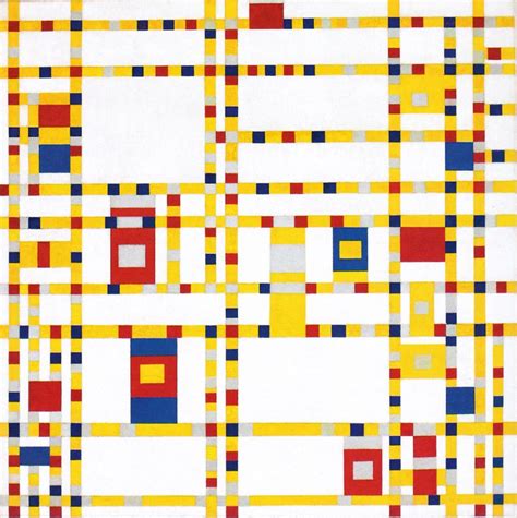 Piet Mondrian   Broadway Boogie Woogie [1943]   Google ...