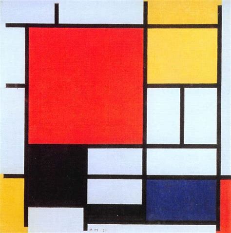 Piet Mondrian: obras e biografia   Toda Matéria