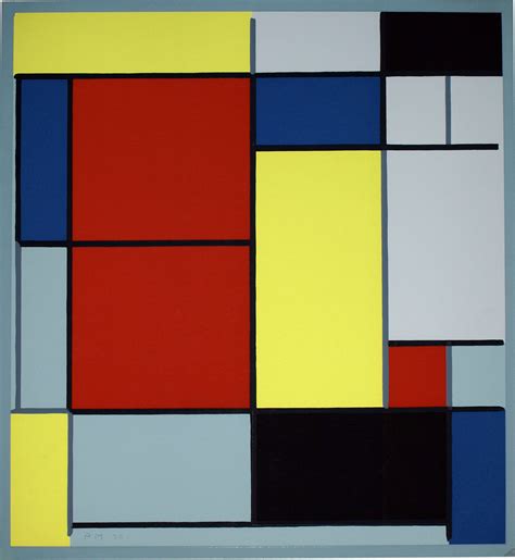 Piet Mondrian – «Composición» reproducción, impresión ...