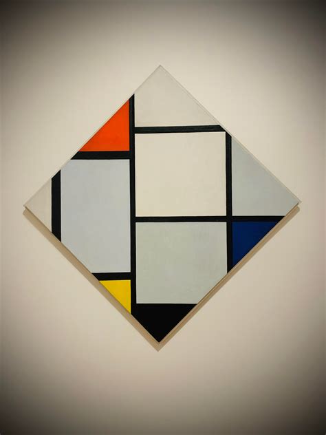Piet Mondrian   Tableau No. IV; Lozenge Composition  1924 ...
