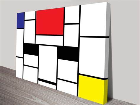 Piet Mondrian Wall Art Prints on Canvas | Modern Art ...