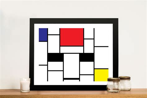 Piet Mondrian Wall Art Prints on Canvas | Modern Art ...